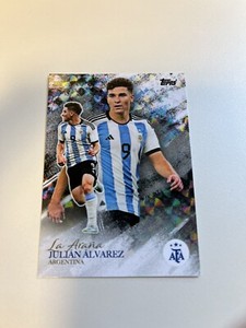 Julian Alvarez La Arana - Topps Argentina World Champions Set