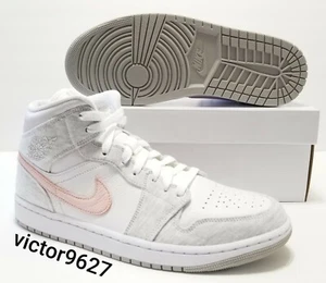 Nike Air Jordan 1 Mid SE Light Iron Ore DN4045-001 Womens Size 12 = Mens 10.5 - Picture 1 of 12