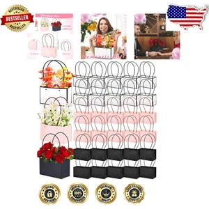 Chic 30-Pack Water-Resistant Flower Boxes with Elegant Rectangle Design - Picture 1 of 8