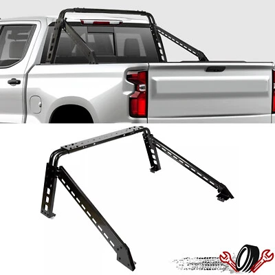 For Full Size Trucks Chevrolet Silverado Ram Ford F-150 Roll Bar Rack Sport Bar Foto 1 de 4