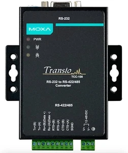 NIB MOXA RS-232 to RS-422/485 Converter      TCC-100 V2.0 (M2) - Picture 1 of 4
