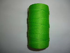 GREEN whipping twine 200m spool 1mm 3 ply multifilament polypropylene rigging - Picture 1 of 8