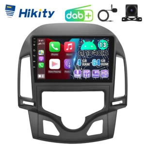 DAB+ 8Core 4+64GB Android 13 CarPlay Autoradio GPS RDS Für Hyundai i30 2006-2011 - Bild 1 von 17