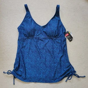 NWT TYR Mantra 18 Swimsuit Tankini UPF 50+ Colorfast Chlorine Proof V-neck - Picture 1 of 14