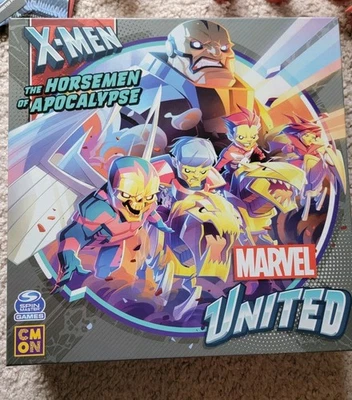 Marvel United X-Men Horsemen of Apocalypse Kickstarter - Custom Organizer Free! - Image 1 of 4
