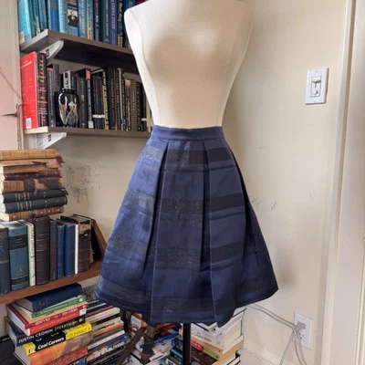 Женская теннисная юбка Vineyard Vines в полоску плиссированная размер 6 - Изображение 1 из 4