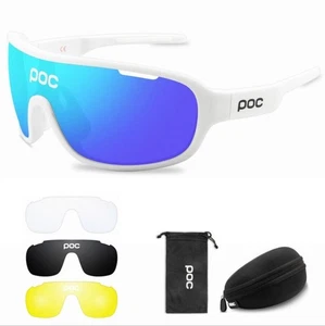POC Fahrrad Biker Brille Sonnenbrille Polarisierung Brille MTB Bike Glasses Neu - Bild 1 von 22