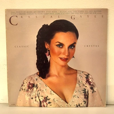 Crystal Gayle - Classic Crystal - Vinyl VG+ LP Compilation - Image 1 of 4