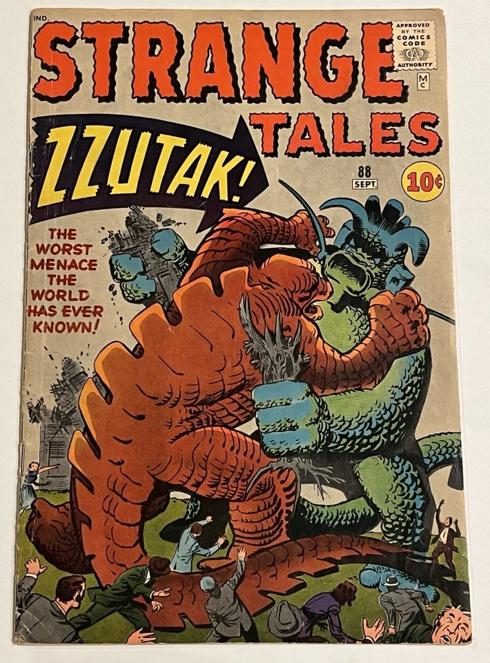 STRANGE TALES #88 (1961) -  MARVEL SILVER AGE SCI-FI ZZUTAK KIRBY VG/F - Image 1 of 4