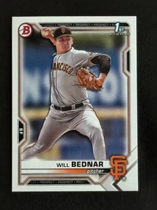 2021 Bowman Draft 1st Bowman Will Bendar #BD-197 - Picture 1 of 2
