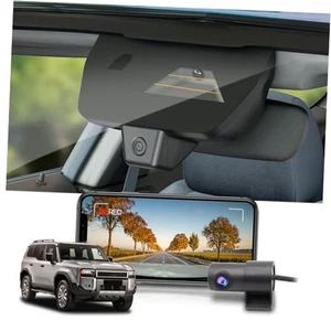 Dash Cam Adapts for Toyota Land Cruiser 2024 2025 Front 4K+Rear 1080P - Picture 1 of 7