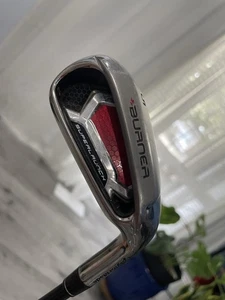 Quemador TaylorMade SuperLaunch 5 hierros varilla de acero flexible regular muy buena - Imagen 1 de 6