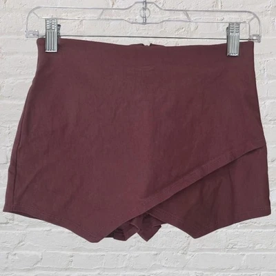 Mini Skort Para Mujer Azul Rubor Borgoña Talla Pequeña Usada en Excelente Condición EE. UU. Y2K Falda Foto 1 de 4