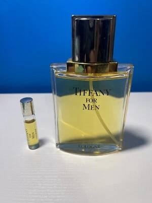 Tiffany для мужчин винтажный одеколон-спрей 3,4 унц и 1/8 унц в коробке снят с производства - Изображение 1 из 4