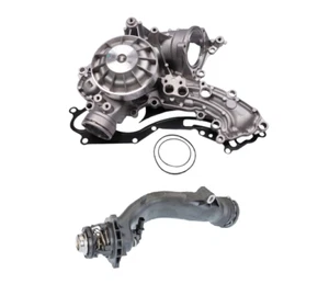Water Pump + Thermostat w/ Housing & Seal CL63 CLS63 E63 G63 GL63 ML63 S63 AMG - Picture 1 of 1