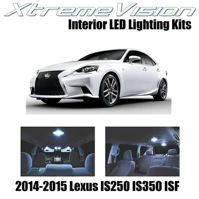 LED interior XtremeVision para Lexus IS250 IS350 2014-2015 (11 PIEZAS) Foto 1 de 2