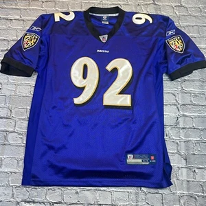 Hiloti Ngata Baltimore Ravens 92 Football Jersey Stitched Reebok On-Field Sz. 54 - Picture 1 of 12