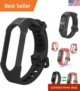 Durable Adjustable Silicone Wrist Strap for Xiaomi Mi Band 6/5 - Multiple Colors - Picture 1 of 9