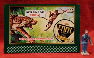 GASOLINA ETÍLICA 1934 _ #149 ESCALA O/S cartelera de metal - Imagen 1 de 3