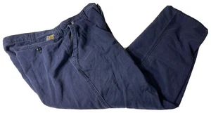 Pantalón de trabajo Carhartt ignífugo 371-20 para hombre talla 36X34 azul marino en muy buena condición J174 - Imagen 1 de 24