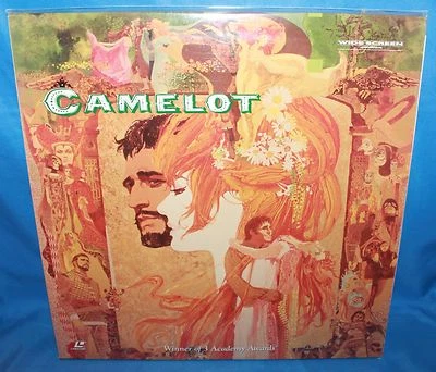 CAMELOT WARNER HOME VIDEO LASER DISC 1967 2 DISC SET - Image 1 of 2