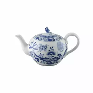 Hutschenreuther Blau Zwiebelmuster Teekanne, Servierkanne, Porzellan, 1.35 L - Bild 1 von 1