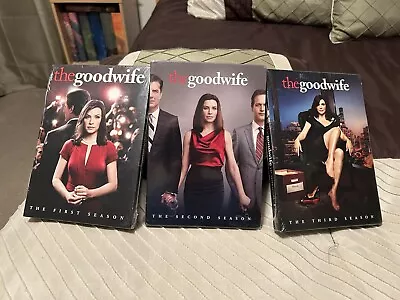 THE GOOD WIFE DVD Sealed NEW Lot - Seasons 1-3 (First Second Third) TV Series Foto 1 de 4