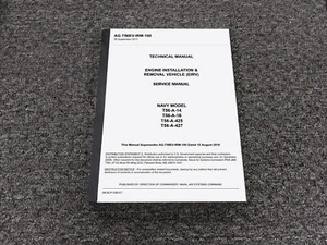 JLG Skytrak Navy T56-A-14 T56-A-16 T56-A-425 T56-A-427 Engine Service Manual - Picture 1 of 1