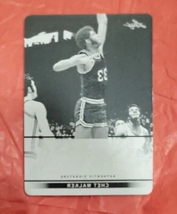 2012-13 Leaf Metal Black Plate 1/1 Card #CWI Chet Walker - Picture 1 of 2