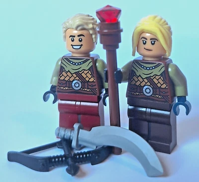 LEGO Castillo MINIFIGURA guardabosques mago caballeros elfos vikingos 10305 10332 mago 31168 Foto 1 de 4