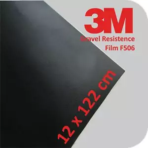 3M Gravel film F506 paint protection film thick stone impact protection 12 x 122 cm black - Picture 1 of 1