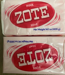 Zote Laundry Bar Soap Pink - 14.1oz /2 Pack - Picture 1 of 3
