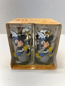 4 Vintage Walt Disney Company Aerobic Übung Minnie Mouse Glas Becher - Bild 1 von 10