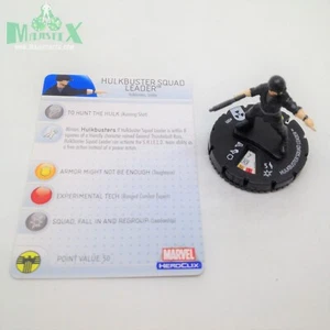 Heroclix Incredible Hulk set Hulkbuster Squad Leader #203 Gravity Feed ¡con tarjeta! - Imagen 1 de 1