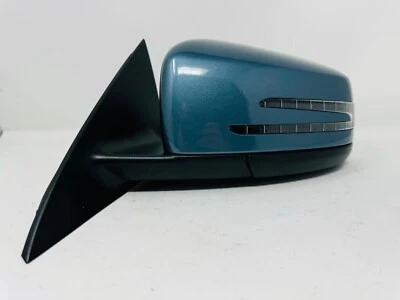 14-19 Mercedes CLA 250 водительское зеркало - Universe синий - слепое пятно ✅OEM✅ 2793 - Изображение 1 из 4