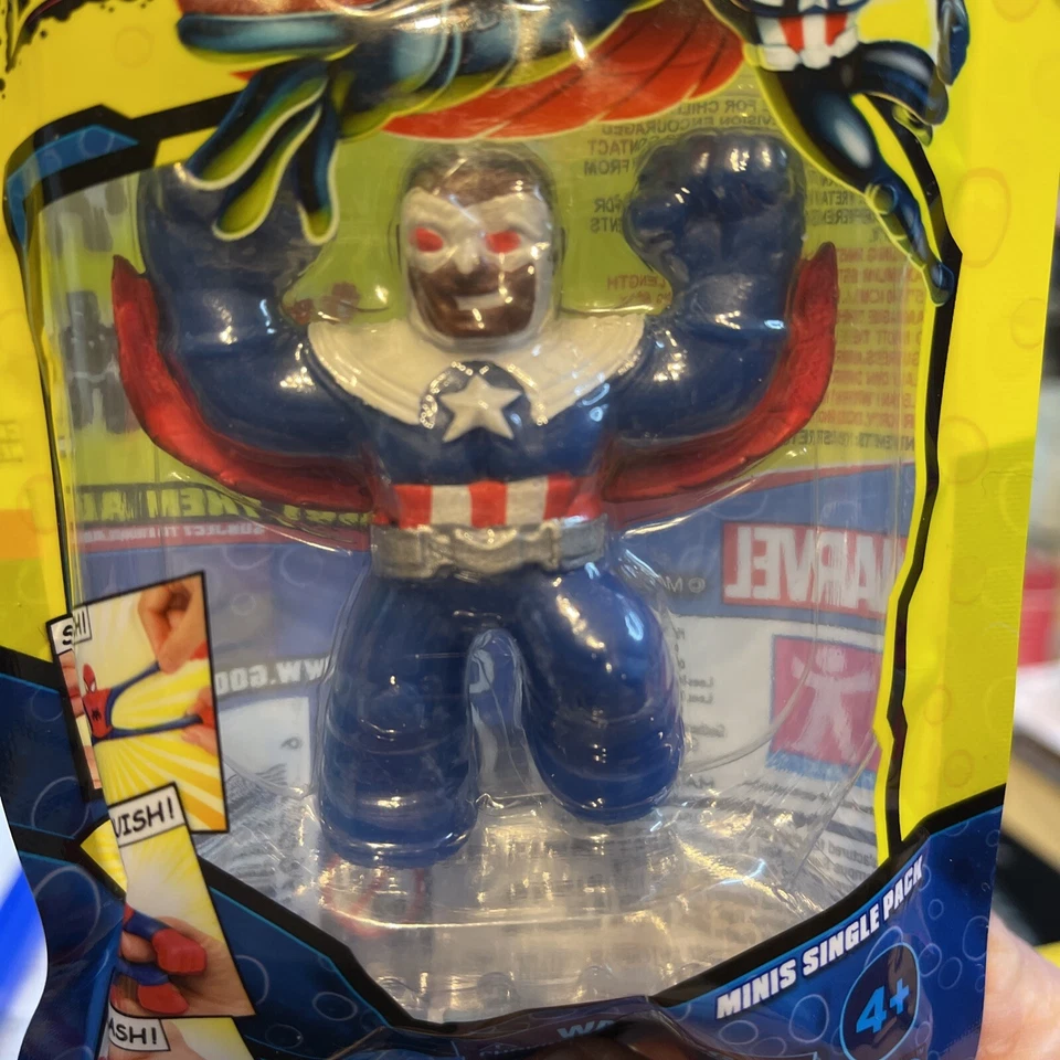 Marvel Goo Jit Zu Heroes Minis Spiderman Black Suit