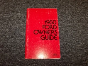 1980 Ford LTD & Country Squire Original Owner Owner's Operator Manual xz - Picture 1 of 1
