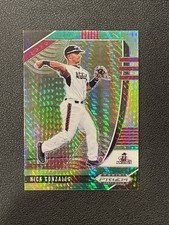 NICK GONZALES 2020 Panini Prizm Draft Picks GREEN-YELLOW HYPER PRIZM #PDP7