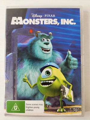 Monsters, Inc.  (DVD, 2001) Walt Disney Pixar Rated G - image 1 of 4