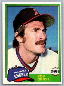 1981 Topps #182 Bob Grich NM-MT - Picture 1 of 2