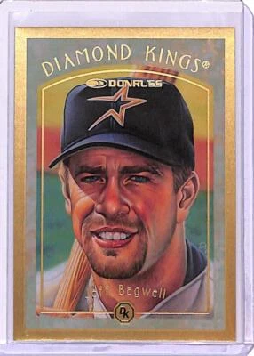 1997 Donruss Diamond Kings #5 Jeff Bagwell Houston Astros Baseball Card ID:22858 - Image 1 of 2