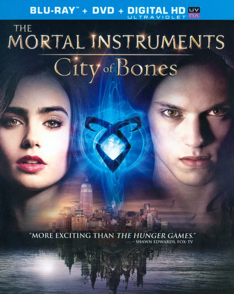 The Mortal Instruments: City of Bones (DVD/Blu-ray, 2013)