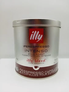 Cápsulas Illy Intenso IperEspresso tostado audaz italiano espresso con cuerpo 21 quilates - Imagen 1 de 3