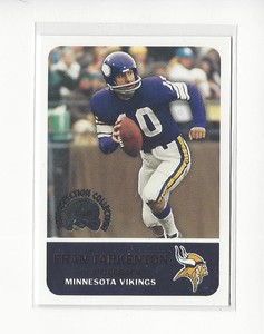 2000 Greats of the Game Retrospection Collection #7RC Fran Tarkenton Vikings