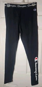 Women's Champion Authentic 7/8 Leggings, Classic Script Logo, (C2) - Picture 1 of 5