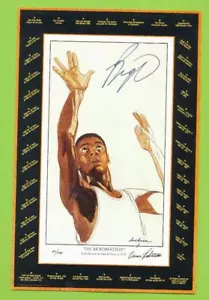 Autographed 6" x 9" Postcard - Oscar Robertson MIlwaukee Bucks JSA - Picture 1 of 1