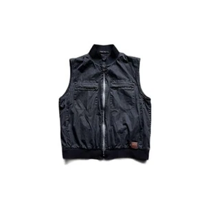HUGO BOSS VEST MENS BLACK MADE IN POLAND DISTRESSED SMALL - Picture 1 of 7