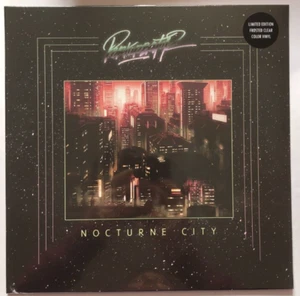 Perturbator Nocturne City Frosted Black & Clear Reissue Vinyl Record New Sealed - Picture 1 of 9