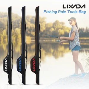 LIXADA Fishing Rod Bag Portable Folding Fishing Pole Tackle Protective Case C9C1 - Picture 1 of 10