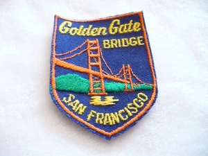 NX - PARCHE BORDADO DE TELA DE COLECCIÓN (PUENTE GOLDEN GATE) #25088 (SAN FRANCISCO) - Imagen 1 de 8